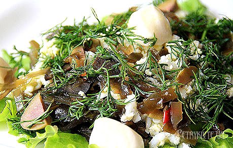 Салат з морською капустою