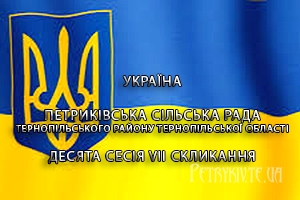Десята сесія VII скликання Петриківської сільської ради