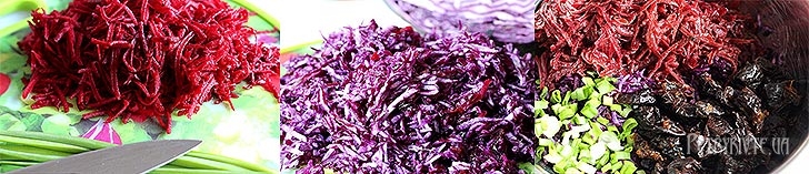 Рецепт приготування чудового вітамінного салату з червоної капусти з буряком
